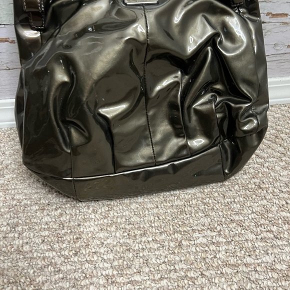 Vintage Coach Bronze Maggie Shoulder Bag Madison Satchel Purse brown - Picture 2 of 12
